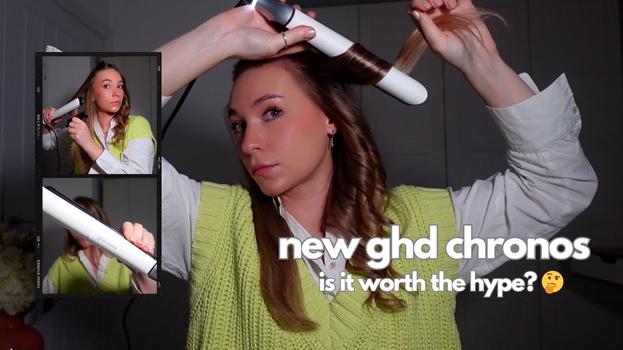 НОВЫЙ утюжок-стайлер ghd Chronos Flat Iron — распаковка, выпрямление и завивка — стоит ли он шуми...