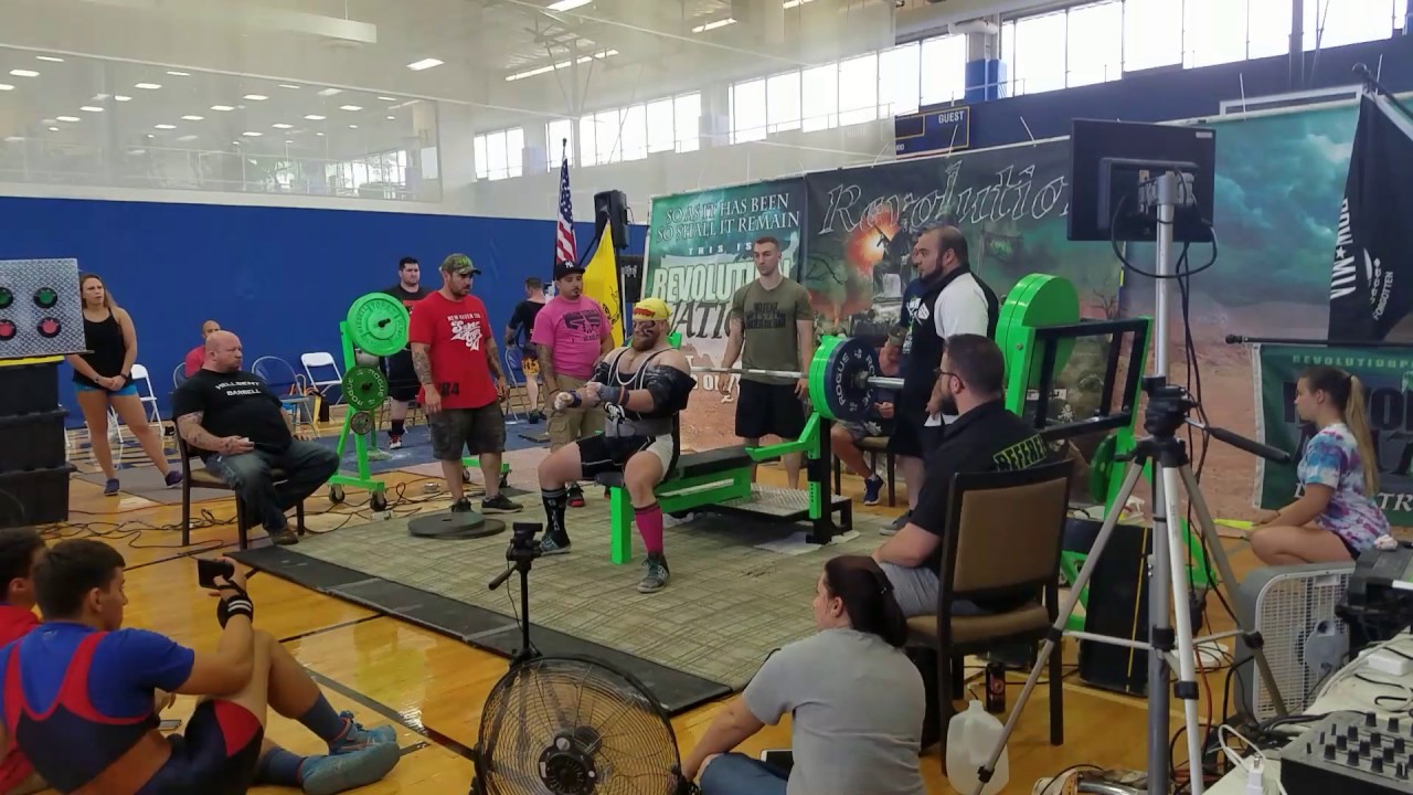 650 lb Multi Ply Bench @ 248 - Nick Benerakis
