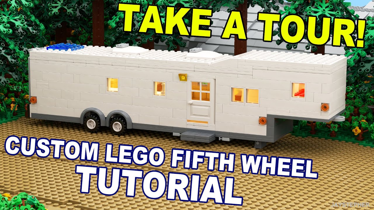 LEGO Пятое колесо Трейлер Custom MOC
