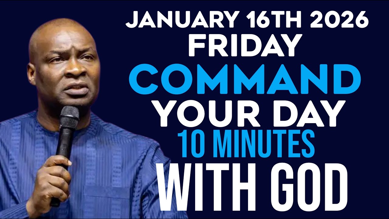 [Friday 16th January 2026] Early Morning Prayer Before You Start Your Day |Apostle Joshua Selman