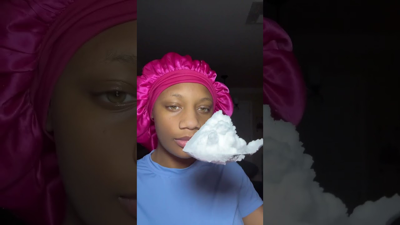 Making powdery ice in a ninja blender