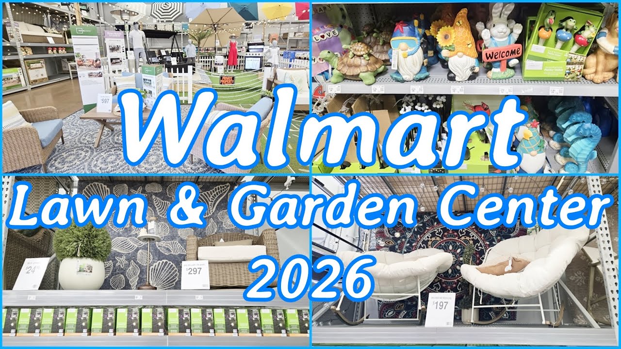 🌿 Walmart Lawn & Garden Center 2026 | Shop With Me! 🌿