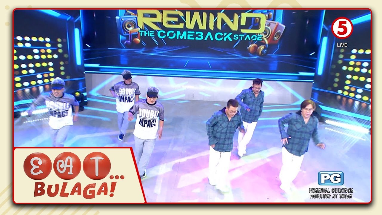 EAT BULAGA | Dance hits of Double Impact at Vicor Snap Guys!