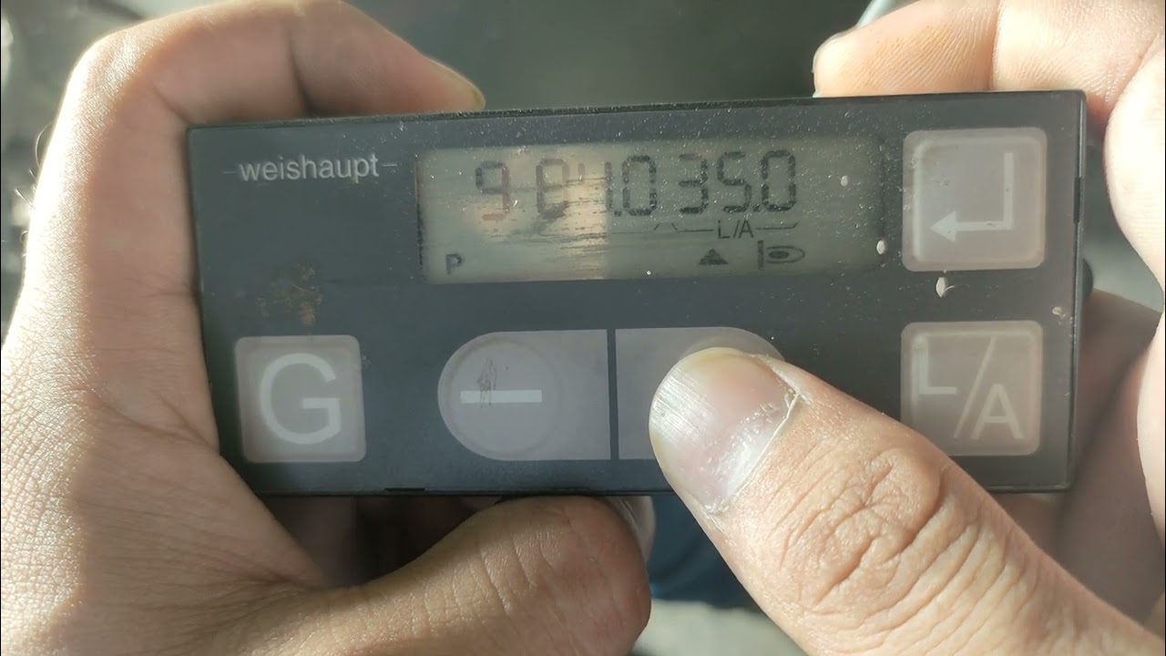 industrial burner parameters setting w-fm25 wg30 #boiler #burner #flamengo