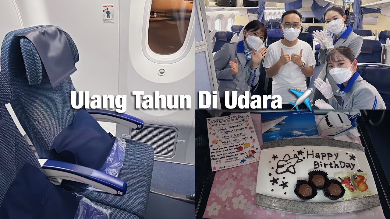 DI SURPRISE-IN PRAMUGARI!! | Review ANA Boeing 787-8, Tokyo (Haneda) - Jakarta
