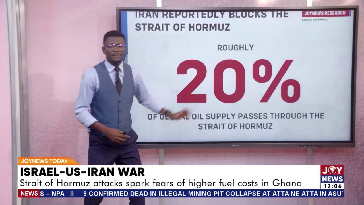 Israel-US-Iran War: Strait of Hormuz attack sparks fears of higher fuel costs in Ghana | JN Today
