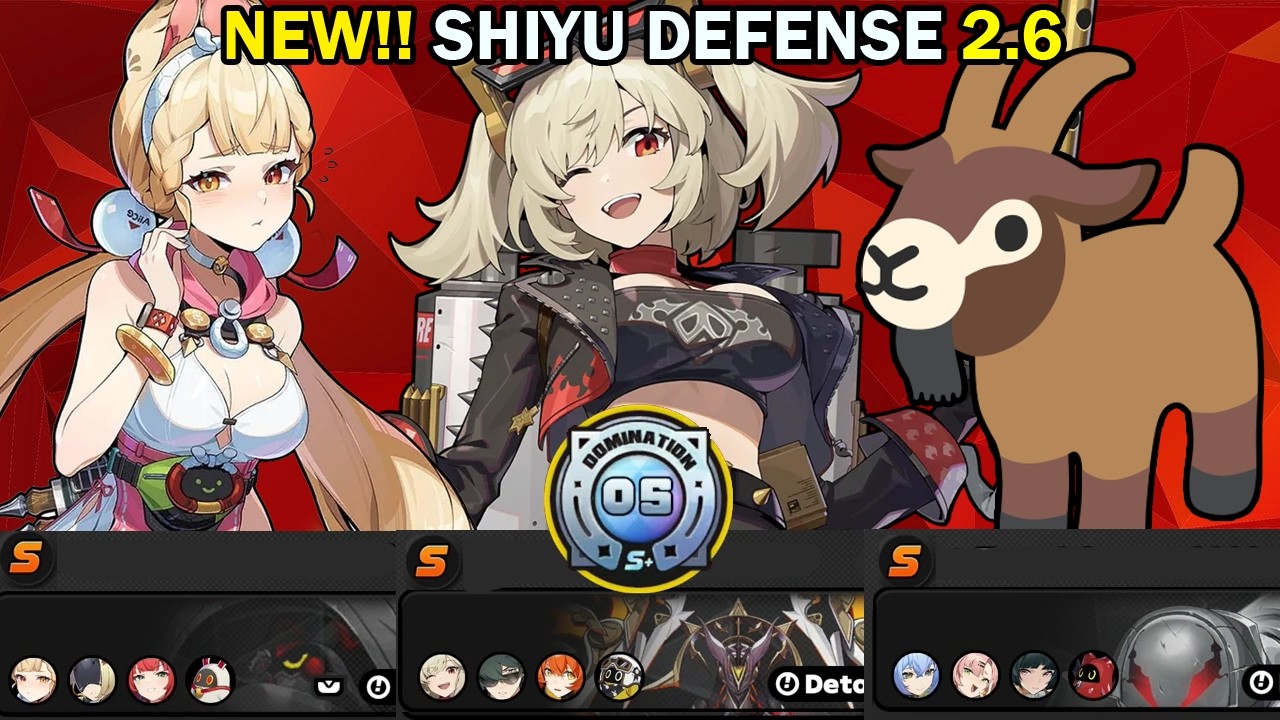 Shiyu Defense! | Alice, Burnice & Lucia! | Node 5 S+ Clear | Zenless Zone Zero ZZZ 2.6【ゼンゼロ】
