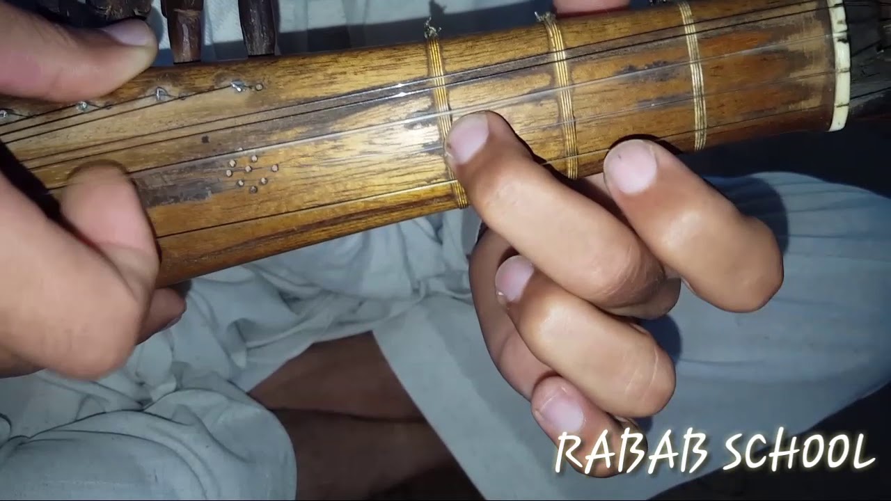 Aaye hu meri zindagi me slow motion as well as in real time for rabab learners and beginners
