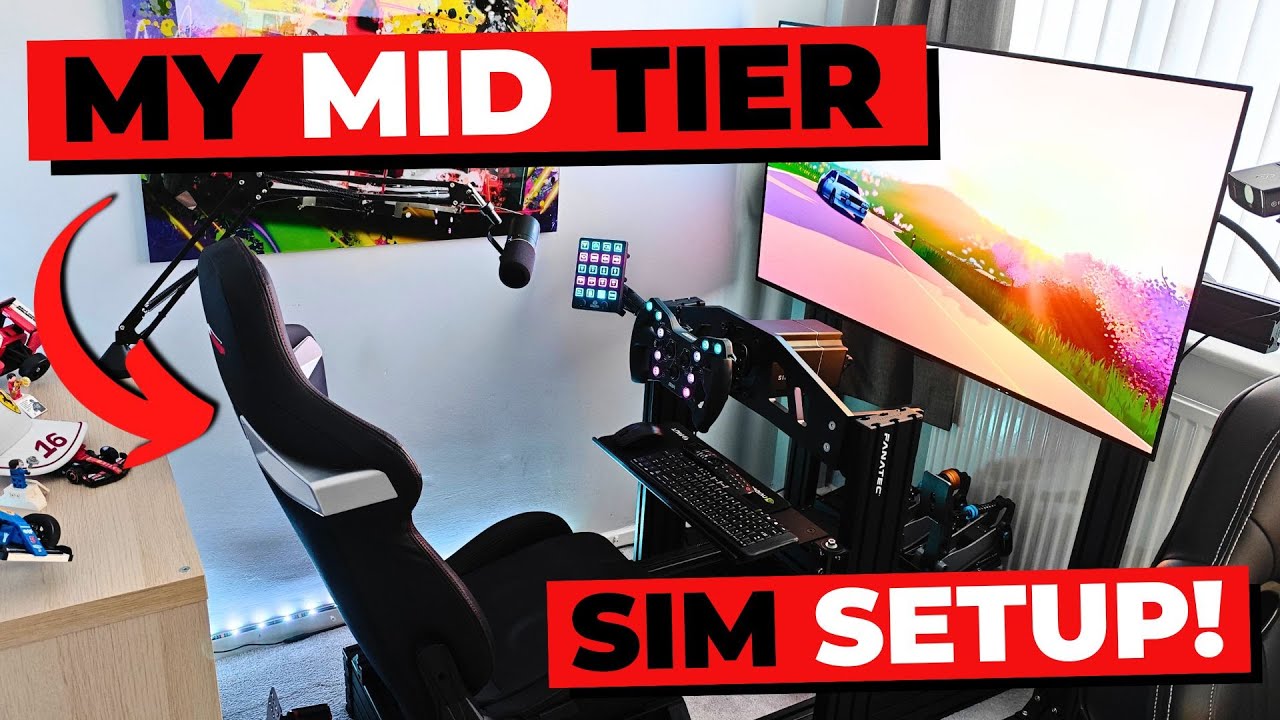 My Mid Range Sim Racing Room Tour 2026 | Full Setup Breakdown!