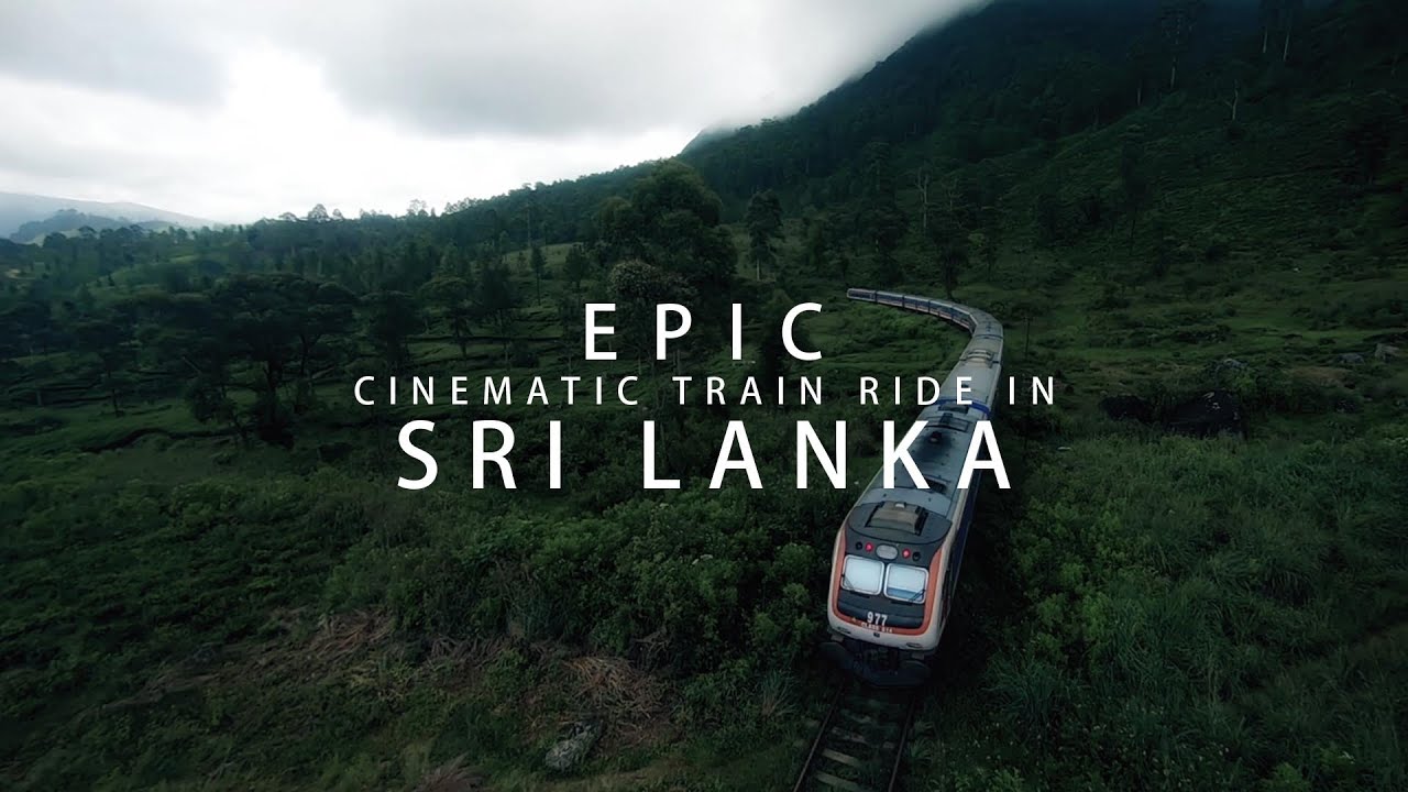 Epic FPV Cinematic Train ride in SRI LANKA