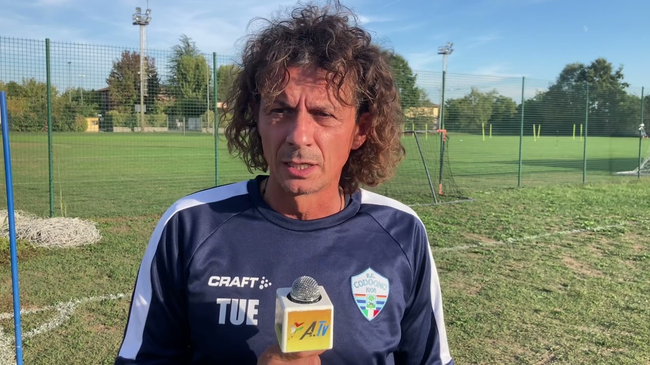 R.C. Codogno - Mister Marco Lucchi Tuelli in esclusiva analizza la partita - #calciodilettanti