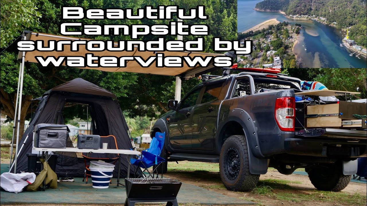BLACK TENT CAMPING | BLUETTI AC2A | NATUREHIKE ANGO 3 | PATONGA BEACH CAMPGROUND | FORD RANGER