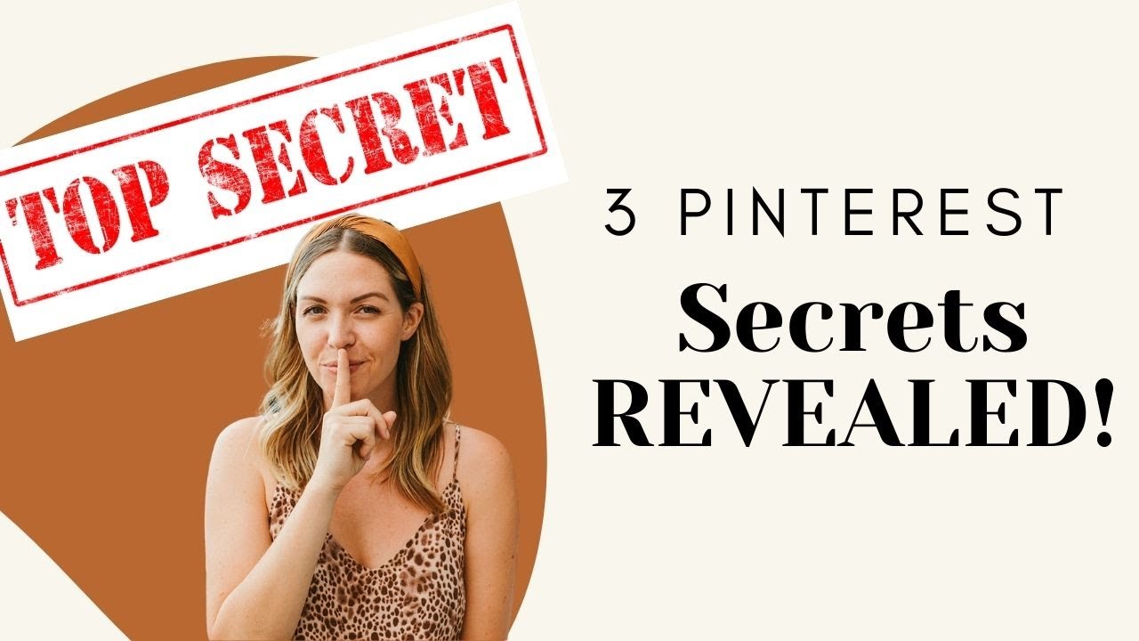 3 Pinterest Secrets REVEALED | Pinterest Business Tips