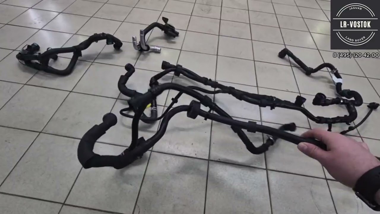 Установка оригинального отопителя Eberspacher на Range Rover L460