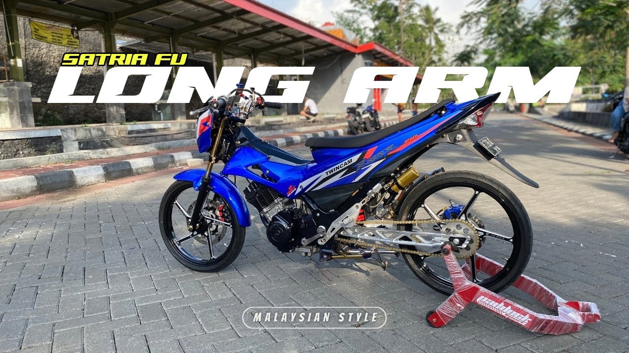 MODIFIKASI SATRIA FU LONGARM MALAYSIA STYLE SAMLONG, bosan dengan satria fu roadrace