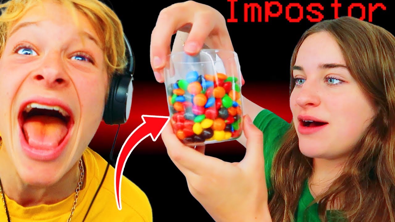 УГАДАЙТЕ SKITTLES, ЧТОБЫ ВЫИГРАТЬ В AMONG US Gaming с Norris Nuts