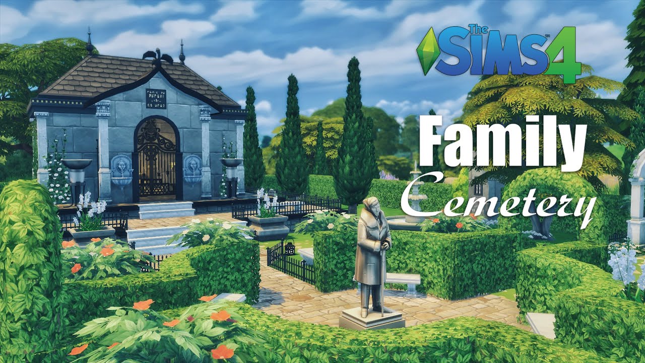Фамильное Кладбище | Парк | Строительство | THE SIMS 4