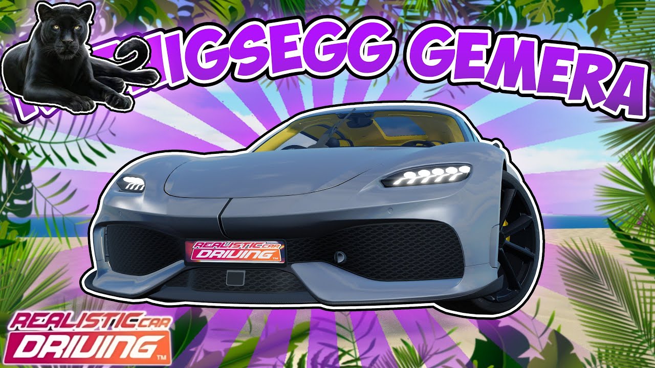 Реалистичное вождение автомобиля™️| Кронсег Близнецы (Koenigsegg Gemera) - Роблокс (2025)