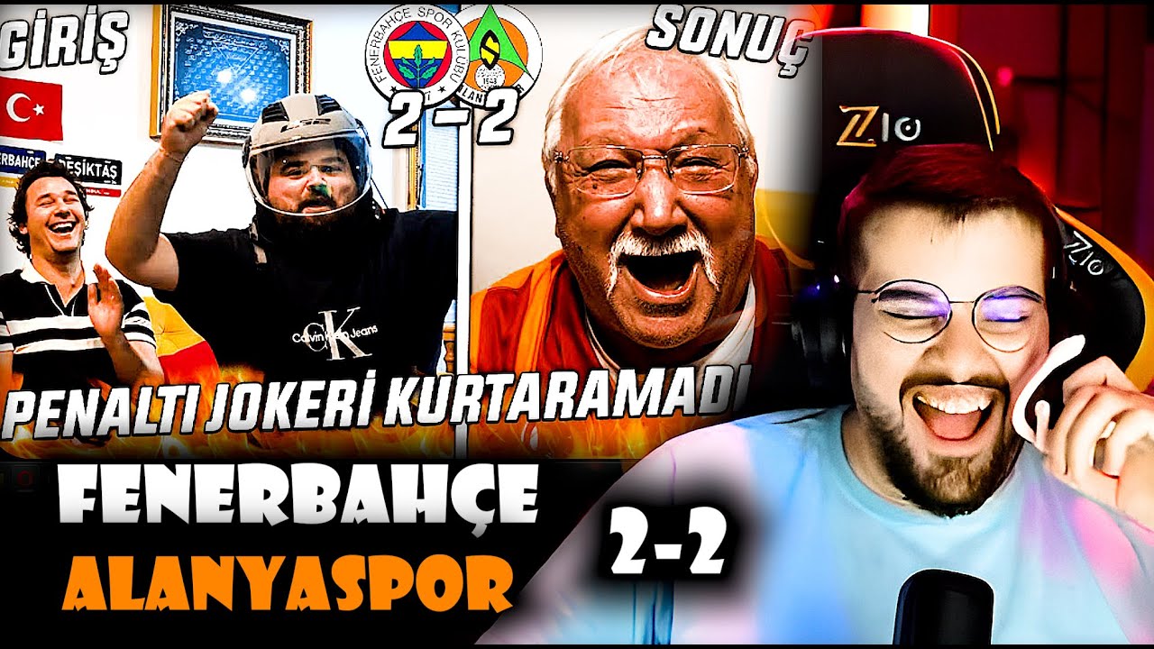 Jrokez / Mümtaz Reis ''FENERBAHÇE 2 - 2 ALANYASPOR'' Maç Tepkisini İzliyor