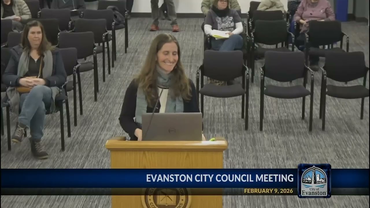 Evanston City Council Meeting 2-9-2026