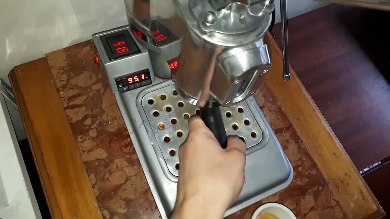 Electronic Cimbali Microcimbali: PID temperature control demonstration