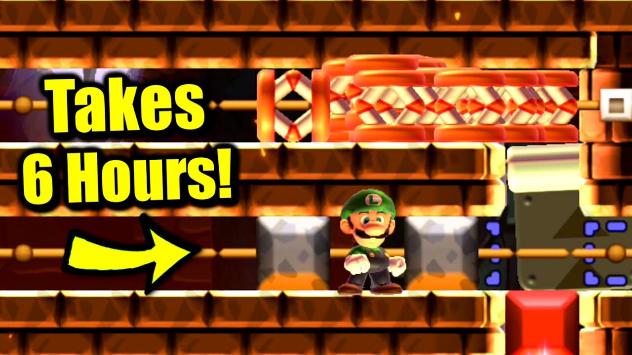 What is the Absolute Longest Super Mario Maker 2 Level Possible?
