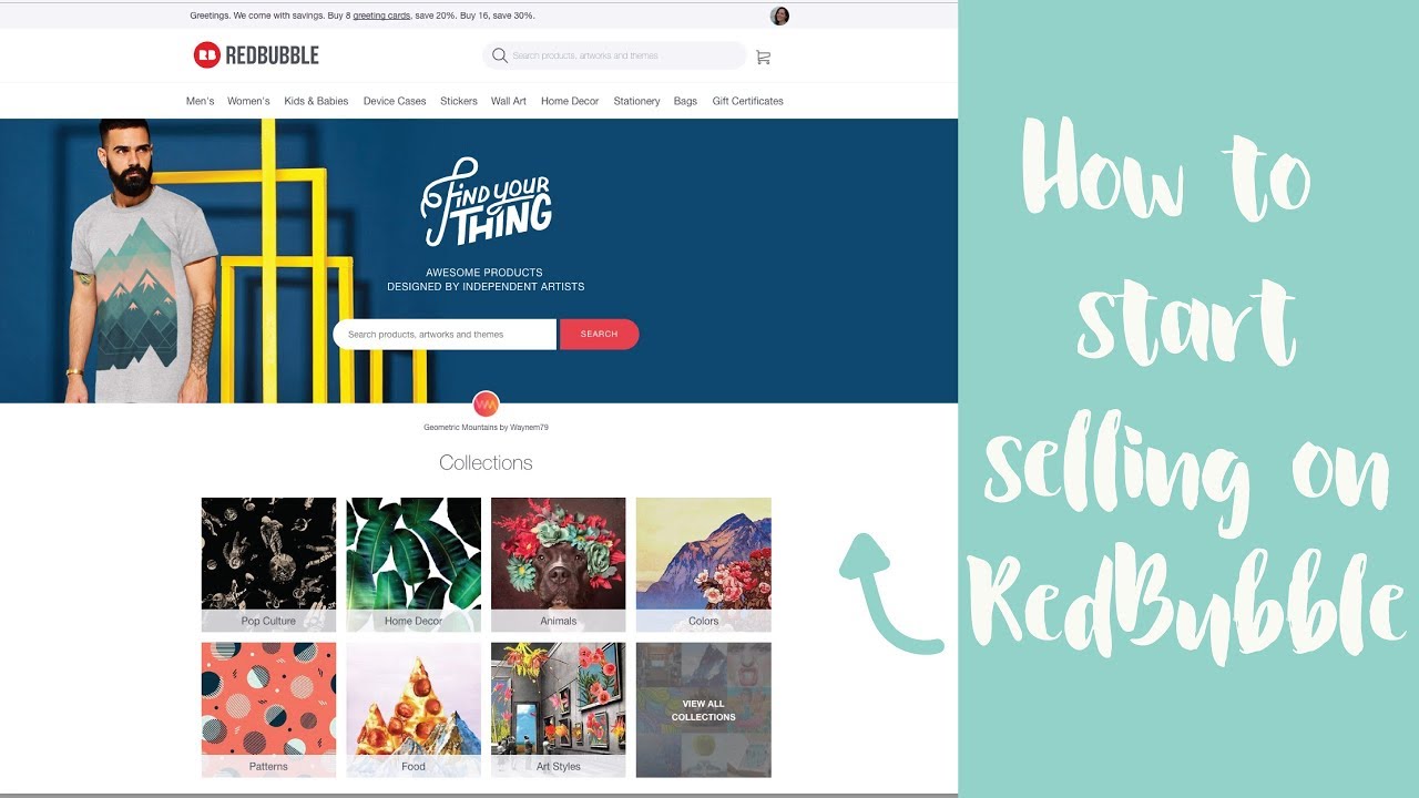 How To Selling On RedBubble | Passive Income For Designers