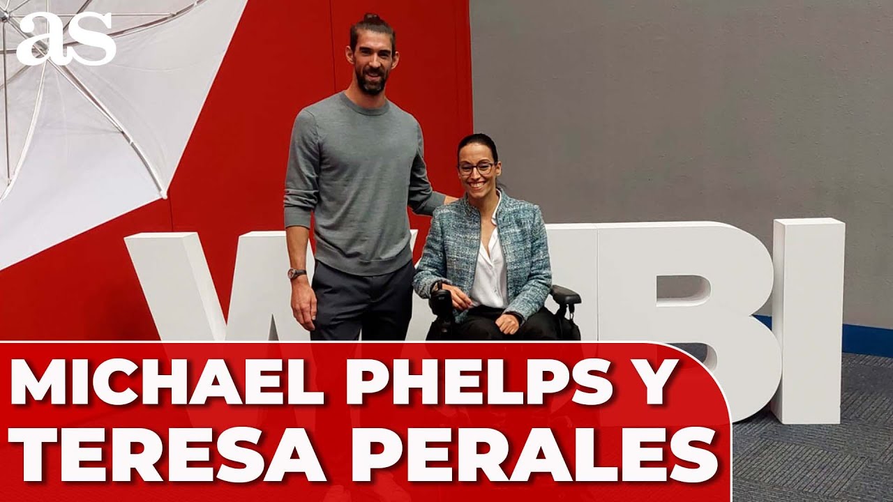 AS reúne a MICHEAEL PHELPS y TERESA PERALES: “¡Suerte en París!”