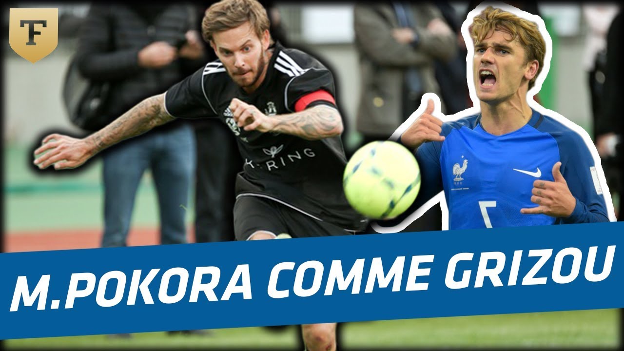 T&eacute;l&eacute;foot - L'After : M Pokora la joue comme Griezmann
