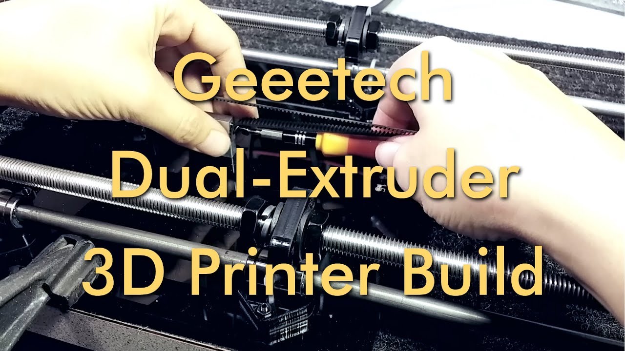 Geeetech Dual Extruder 3D Printer Build - BrendaEM