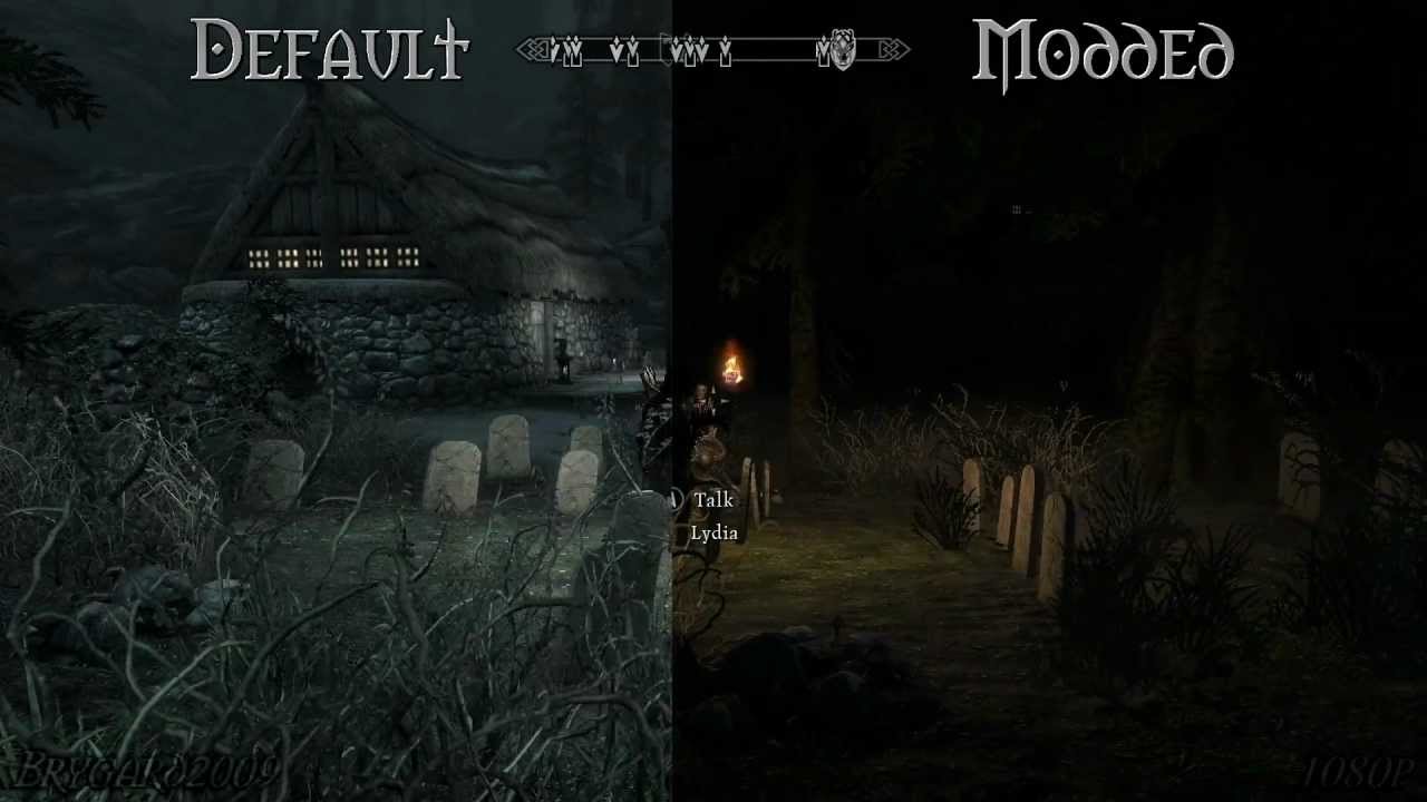 TESV Mod - No Tint and Desaturation by Laicus AKA Darker Nights..m4v