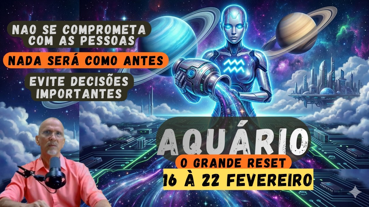 AQUARIO ♒ 16 à 22 fevereiro