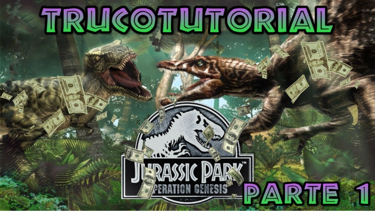 TRUCO DE COMO VOLVERTE MILLONARIO EN JURASSIC PARK OPERATION GENESIS PARTE 1