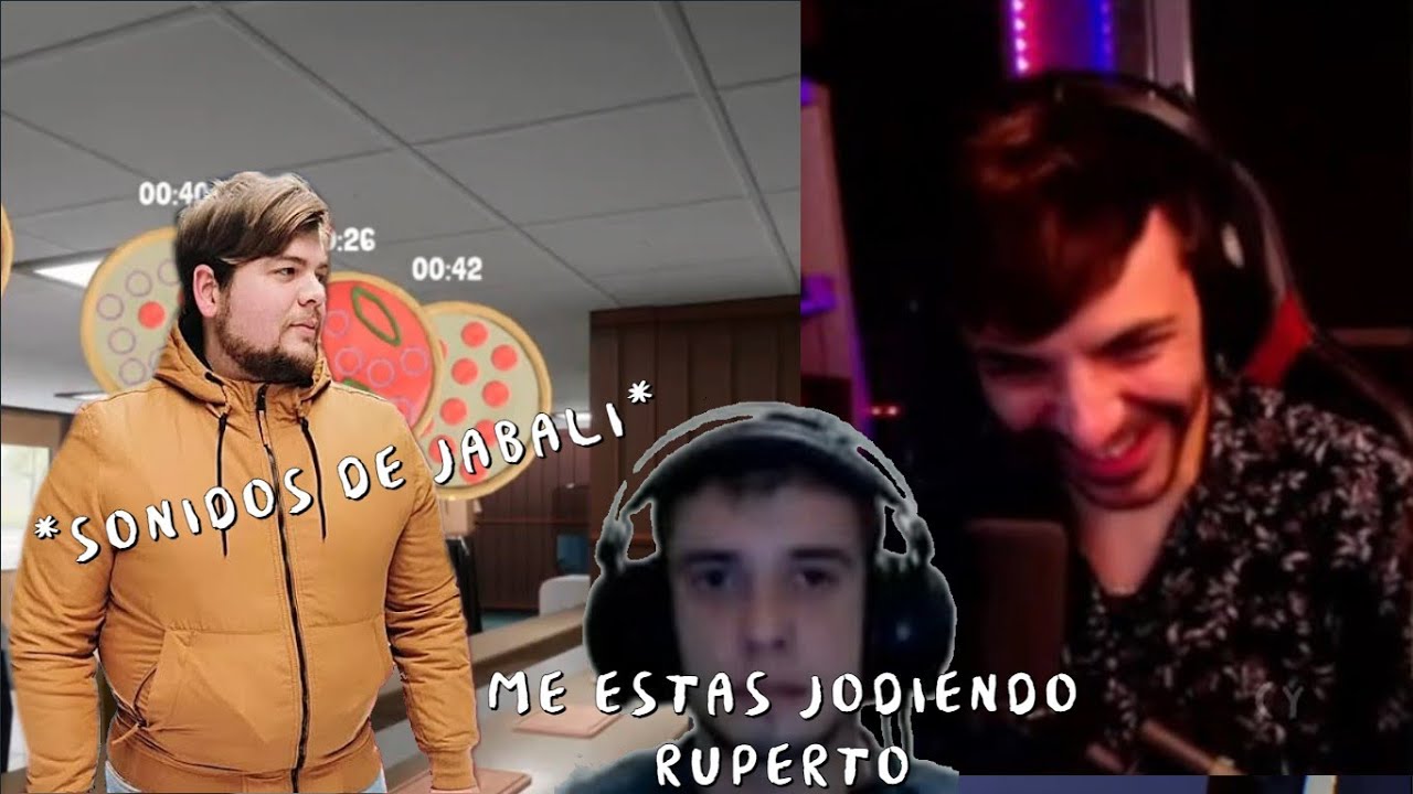 Ruperto se cag0 de risa por culpa del Almeja XD