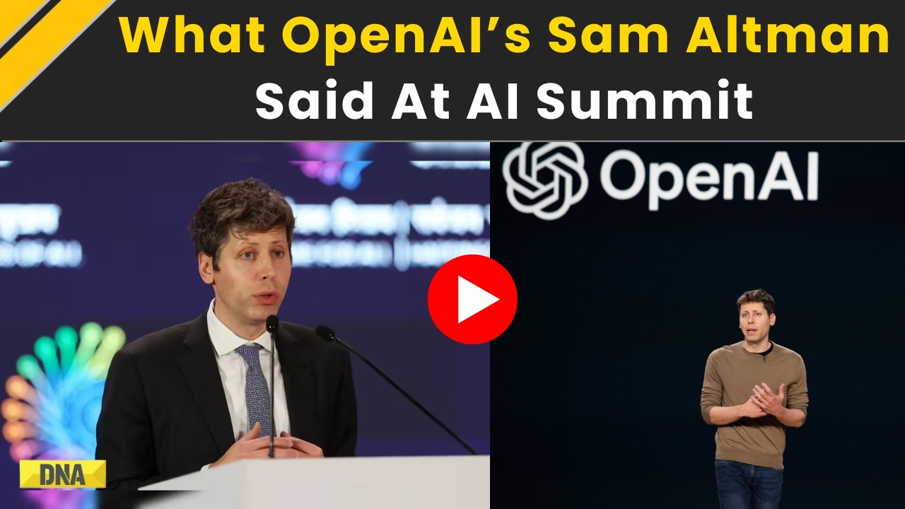 AI Summit: What OpenAI&rsquo;s Sam Altman Said At India AI Impact Summit 2026 | AI Summit 2026