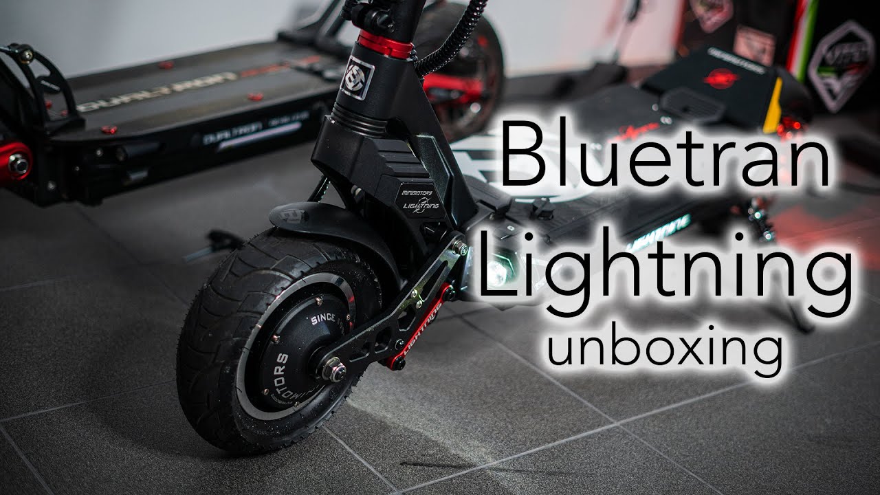 Bluetran Lightning - zabiják Achilleuse 😤. Unboxing.