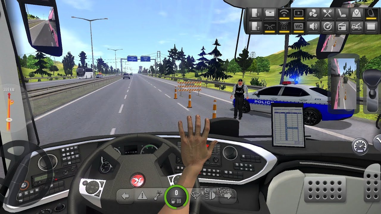 Bus Simulator : Ultimate | Police 🚔 🚨👮&zwj;♂️ | Mobile Gameplay | Zuuks | Drive with Devil 😈 