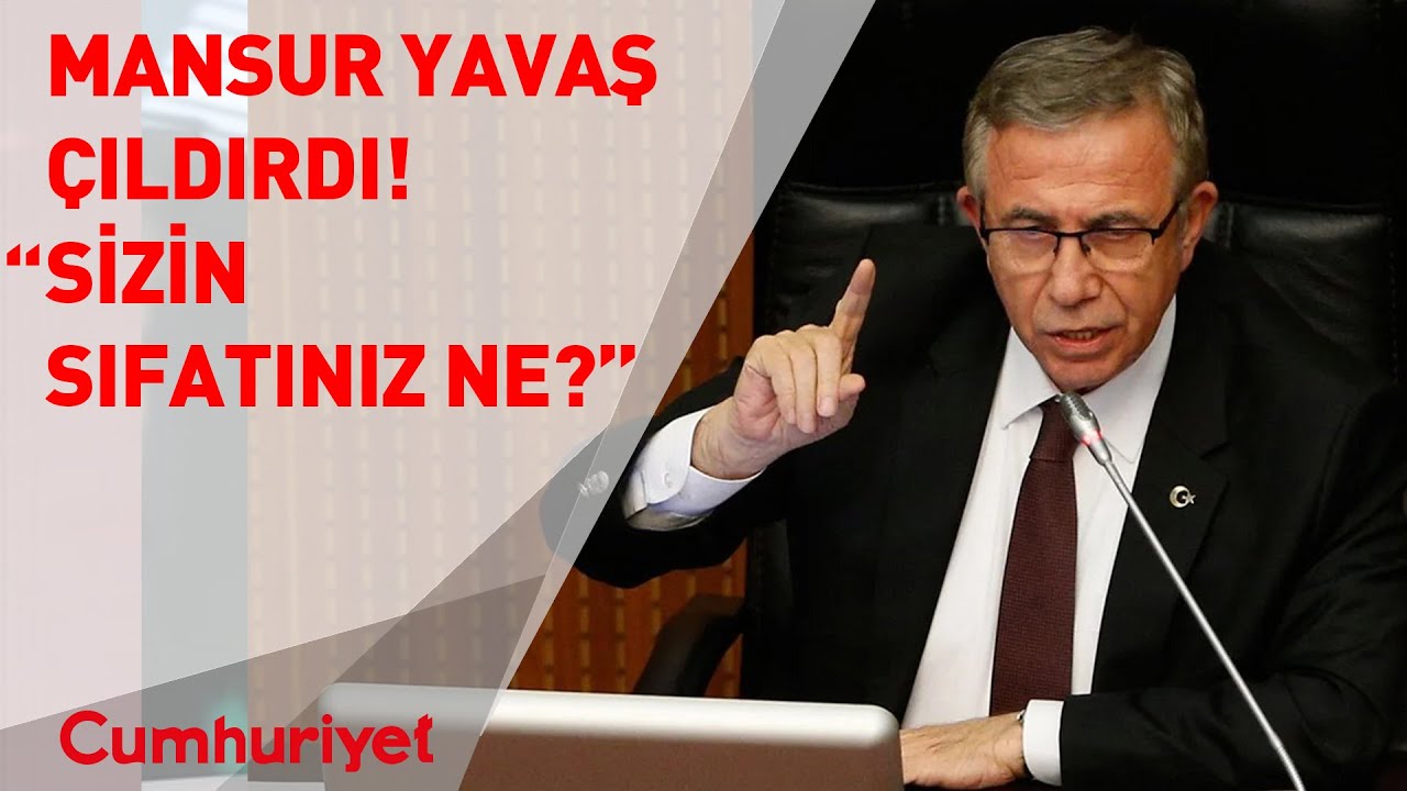 Mansur Yavaş AKP'li üyenin mikrofonunu kapattı; 