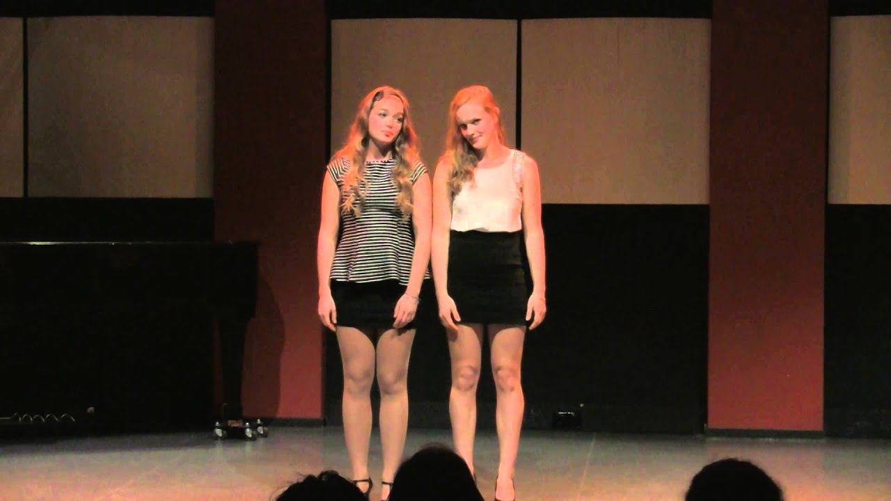 Nienke Latten en Michelle Nijenhuis - Musical theatre boys 2014