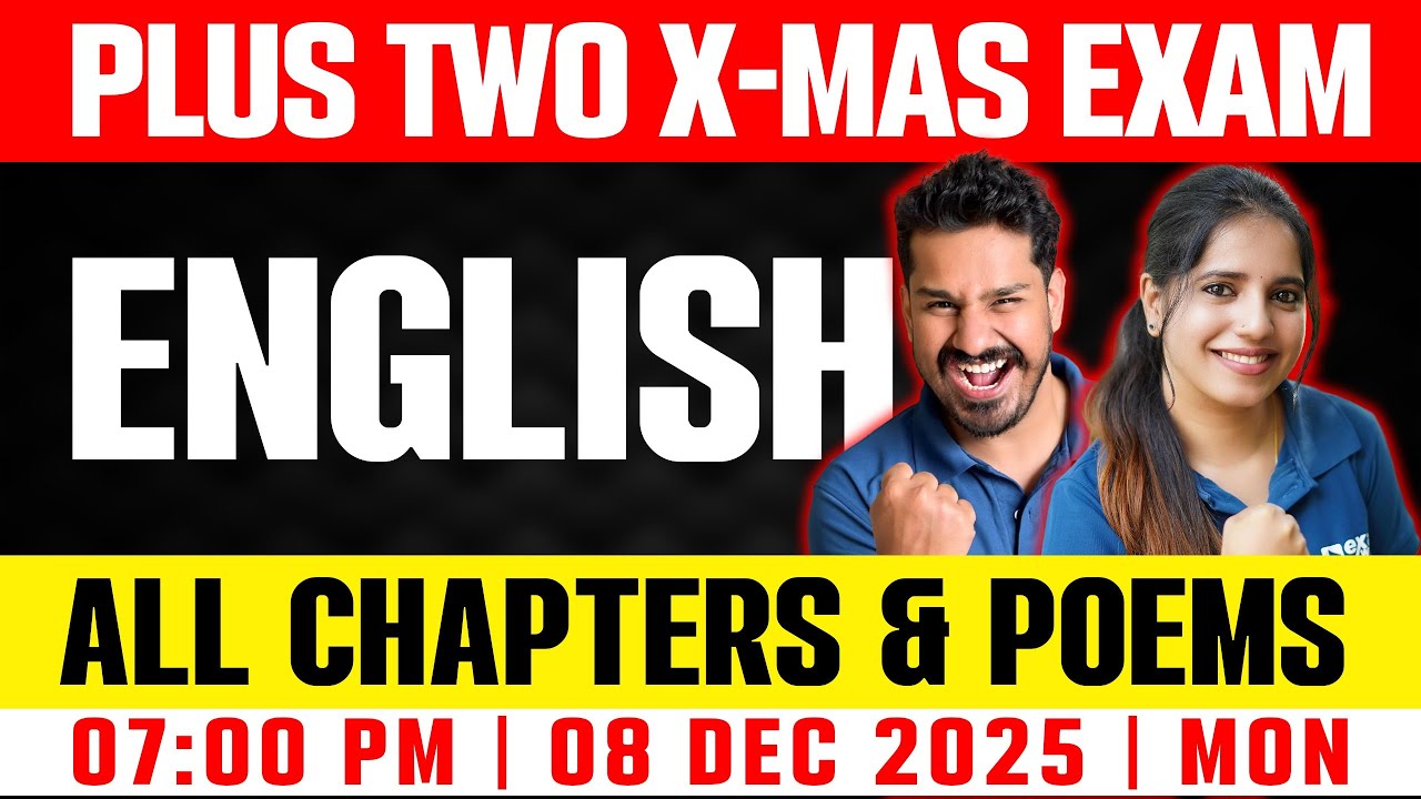 Plus Two English | All Chapters & Poems | Exam Winner