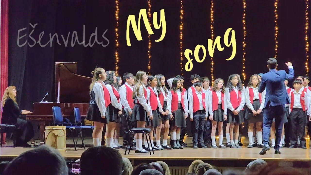 My Song (Ešenvalds) | Coro de Niños (de Sansalone) de la Esc. Domingo Zípoli. Gala 2025