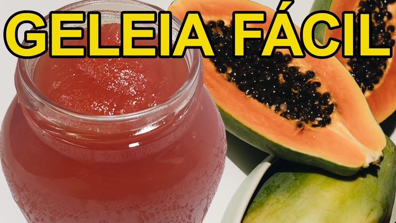COMO FAZER GELEIA CASEIRA DE MAMÃO MADURO | Receitas da Margo