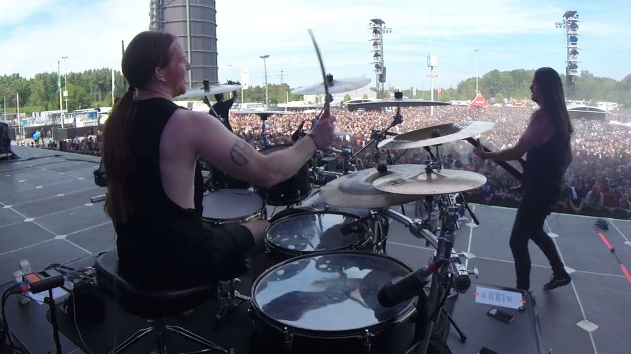 Bleed From Within - 'Flesh And Stone' Drum Cam - Knotfest, 2022