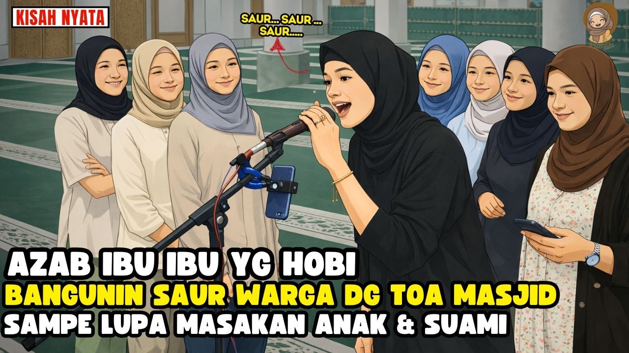 AZAB IBU IBU HOBI BANGUNIN SAUR TAPI LUPA MASAKIN SUAMI DAN ANAK III SINETRON AZAB