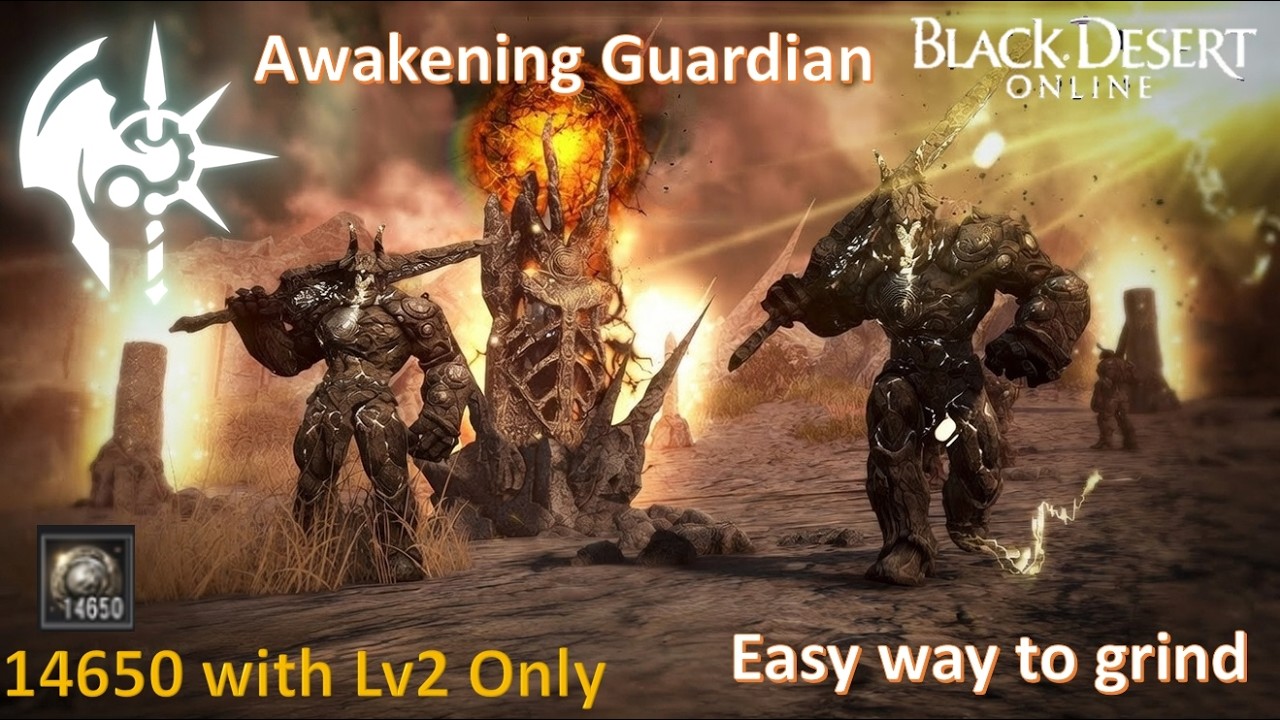 BDO | Awakening Guardian | Orbita Castle | 14.6k LS2 | Easy way to farm