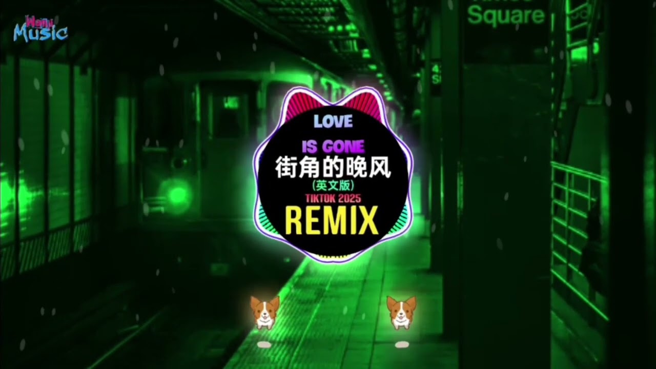Love Is Gone 街角的晚风 (英文版DJ抖音版) Gió Chiều Nơi Góc Phố (Remix Tiktok) || Lyrics Hot Tiktok Douyin