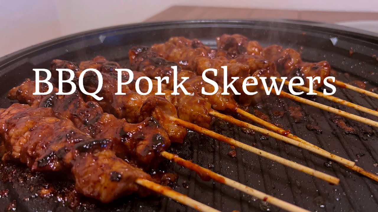 Filipino BBQ Pork Skewers