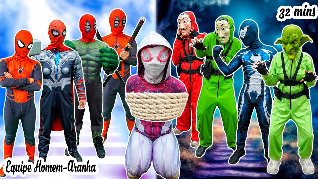 Venom Captura O Aranha Branco! Aranha Vermelho Vem Com Novo Poder! 🦹⚡