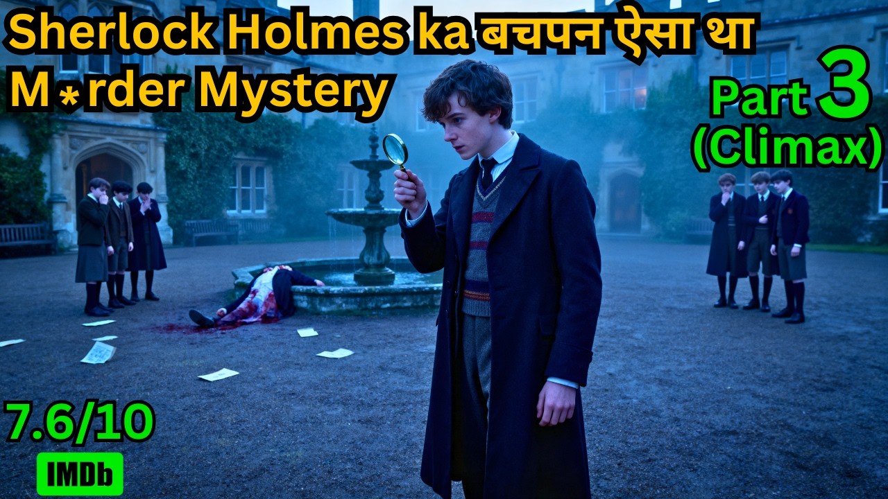 Part 3 - Young Sherlock Holmes Mystery Cases 💥🤯⁉️⚠️ | Series Explained in Hindi & Urdu