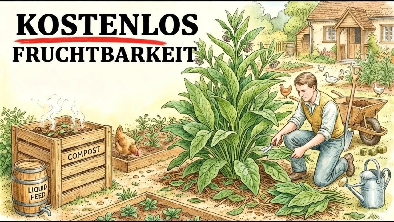 KOSTENLOSE Fruchtbarkeit für 20 Jahre: Das 1-Pflanzen-Gartensystem